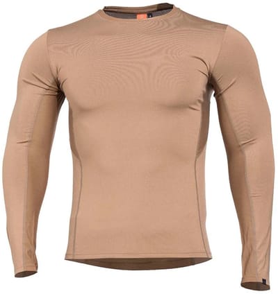 Pentagon Apollo Activity T-shirt Met Lange Mouwen Beige L Man