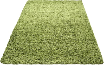 Basic Shaggy vloerkleed Groen Hoogpolig- 160x230 CM