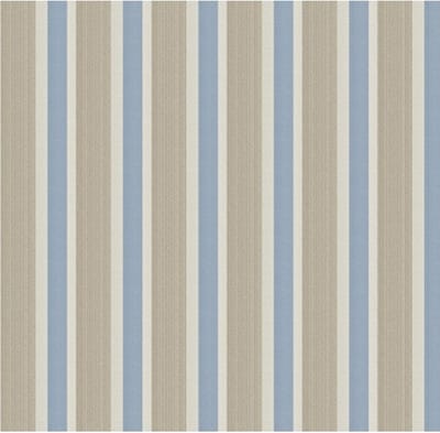 Papier streep creme/blauw 1215-5