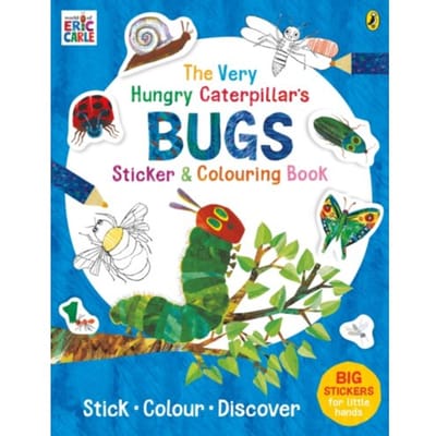 The Very Hungry Caterpillar's Bugs Sticker And Colouring Book - Eric Carle