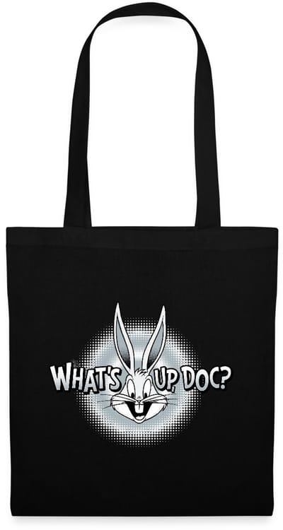 Looney Tunes Bugs Bunny What's Up Doc Tas Van Stof Schoudertas