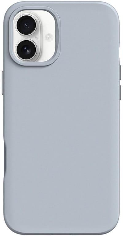 Rhinoshield, Hoesje Geschikt voor Apple iPhone 16 Plus Model SolidX Schokbestendig compatibel met draadloos opladen, Grijs