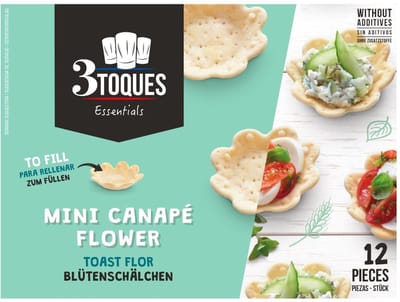 3Toques Flower cuppys 12 stuks x 3,42 gram