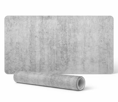 Decoratieve tafelmat met hoogwaardige print en betontextuur, 90x45 cm