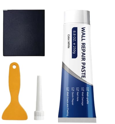 Muur Reparatiepasta - Afdichtingskit Sealant - Gaten Vullen - Snel Drogend - 18 x 11 x 4 cm - Wit