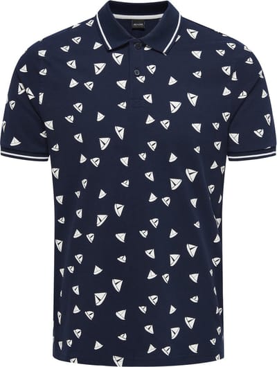 Only & Sons Poloshirt Onskendall Slim Ditsy Polo 22028733 Navy Blazer Mannen Maat - L