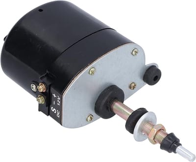 Ruitenwissermotor, DC12V Metalen Ruitenwissermotor 105° Wiping Field Universeel Accessoire voor Tractoren