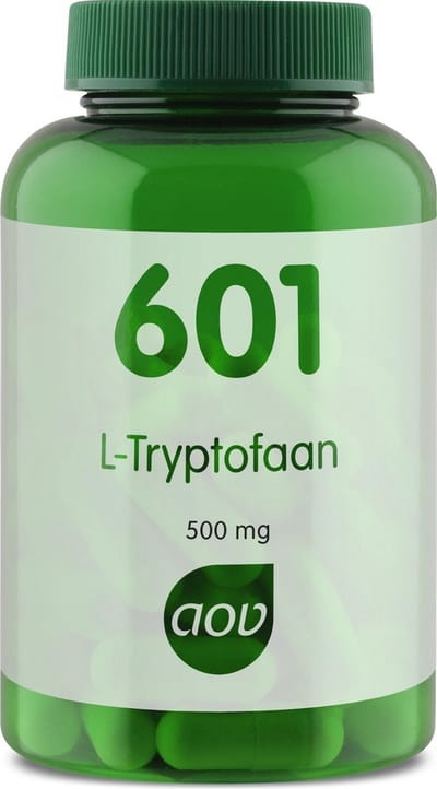 AOV 601 L-Tryptofaan -  60 vegacaps - Aminozuren - Voedingssupplementen