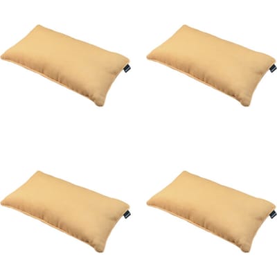 Madison - Sierkussen Napels - Geel - 30x50x10cm - Set van 4