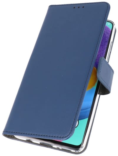 Booktype Telefoonhoesjes - Bookcase Hoesje - Wallet Case - Geschikt voor Samsung Galaxy Note 10 - Navy