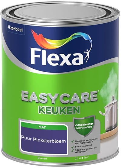 Flexa - Easycare Keuken - Puur Pinksterbloem - Mengverf - 1 L