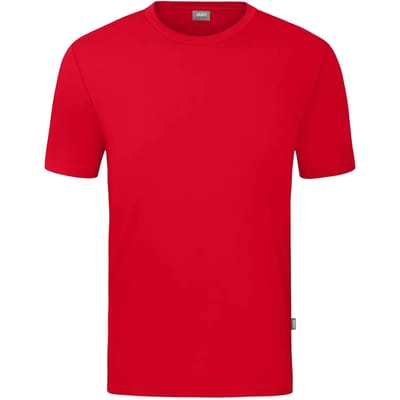 Jako Organic Stretch-T-Shirt Heren - Rood | Maat: M