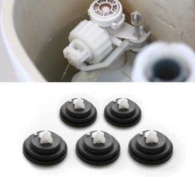 5x Universele Stortbak Diafragmareparatieset voor Toilet Spoelklep