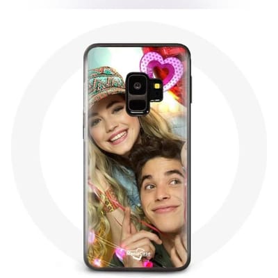 Coque pour Samsung Galaxy S9 Plus Poursuis Tes Rêves Mía Cáceres et Álvaro Paz Go! Live Your Way