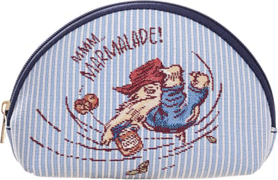 Make-up tasje - Paddington Bear classic Marmalade - Beertje Paddington - licht blauw gestreept