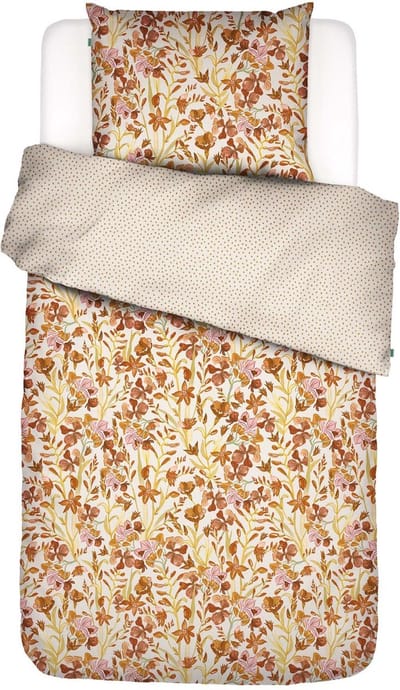COVERS & CO Floral Fiesta Dekbedovertrek Chai - Eenpersoons – 140x200/220 cm