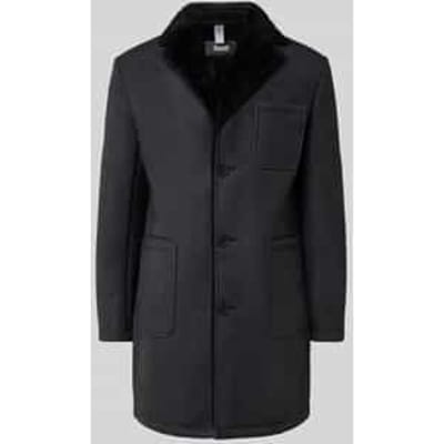 Lange jas met knoopsluiting model 'LORD'