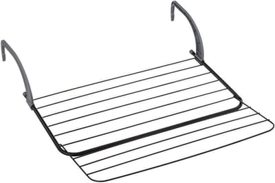Inklapbare Radiator Droogrek - Wit en Zwart