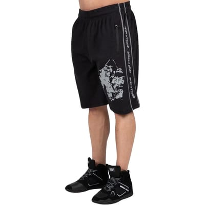 Gorilla Wear Buffalo Old School Workout Shorts - Zwart / Grijs - S/M