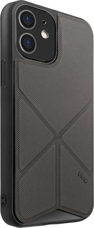 UNIQ Transforma Back Cover hoesje voor Apple iPhone 12 Mini - Grijs