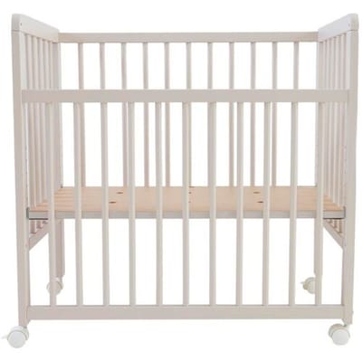 Prénatal co-sleeper Sofie - 6 verstelbare hoogtes - Inclusief matras - Ecru - Afmeting: 85x50x83 cm