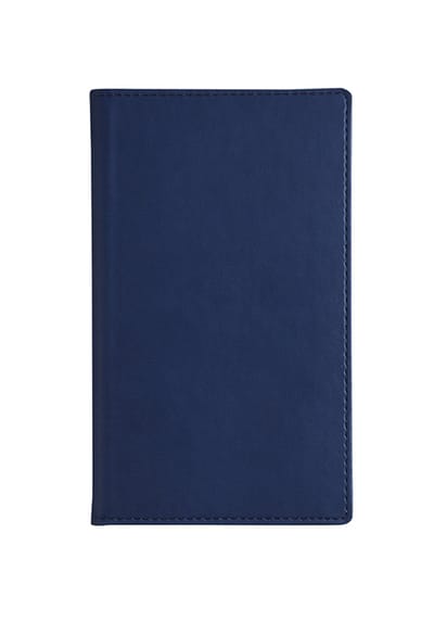 Brepols agenda 2027 - OPTIVISION POCKET [0.717] - TRENTO - Zakagenda - 1 week op 2 pagina's - Weekoverzicht - Gespiraleerd - Blauw - 9 x 16 cm