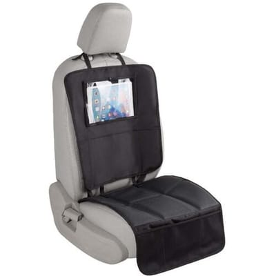 Titanium Baby Titaniumbaby auto organizer 3-in-1 met kickmat Black unisex