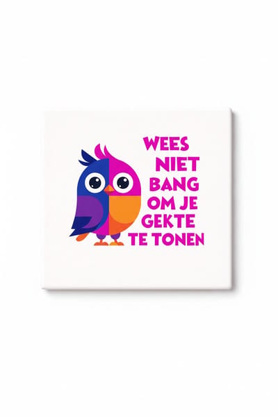 Tegel met Uniek Design | Ontwerp Jouw Eigen Tegel | Handgemaakt Cadeau voor Elk Interieur | Gepersonaliseerd op Aanvraag | Enkel of Grote Bestelling