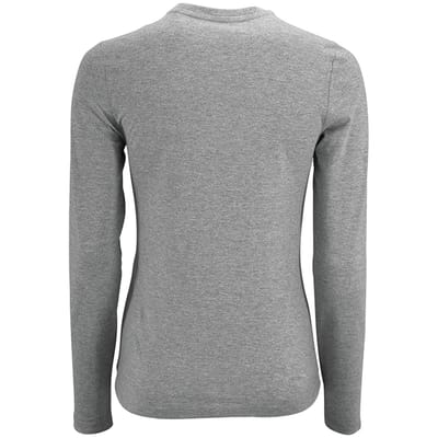 SOLS Dames/dames Keizerlijk T-Shirt met lange mouwen (Grijze Mergel)