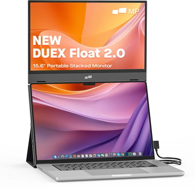 Mobile Pixels Duex Float 2 Pro - Portable Monitor - 16 inch Monitor - 2.5k - 120 hz - Draagbaar Beeldscherm - Draagbare Monitor - Extra Laptopscherm