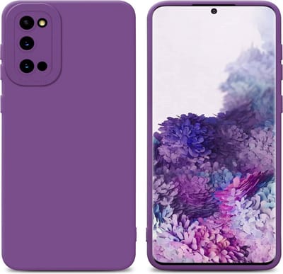 Cadorabo Hoesje geschikt voor Samsung Galaxy S20 in FLUID MAT PAARS - Beschermhoes gemaakt van flexibel TPU silicone Cover Fluid Case