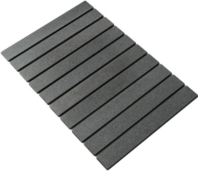 Dailygoods- Droogmat Opvouwbaar Groot - Sneldrogende Kiezelgomat - Geschikt voor Keukengerei - Flessen/Kopjes - Antislip Ondergrond - Voor Elk Werkblad - Afwasmat