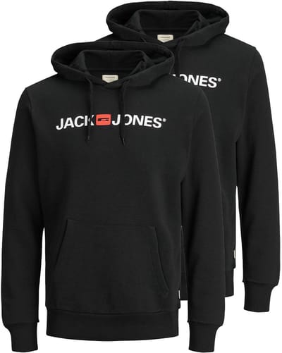 Jack & Jones Heren hoddie 2 pack Corp