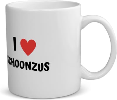Akyol - i love schoonzus koffiemok - theemok - Zus - de liefste schoonzus - verjaardag - cadeautje voor zus - zus artikelen - kado - geschenk - 350 ML inhoud