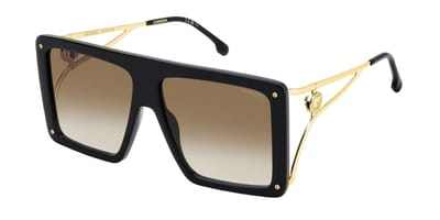 Carrera CA UNICA/SE BLACK/BROWN SHADED 60/14/130 Damenbrillen Zonnebrillen