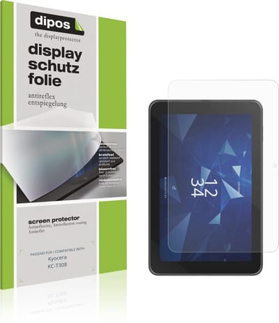 dipos – 2x Matte Beschermfolie geschikt voor Kyocera KC-T308 | Krasbestendige & antireflecterende Screenprotector Ultra-Thin