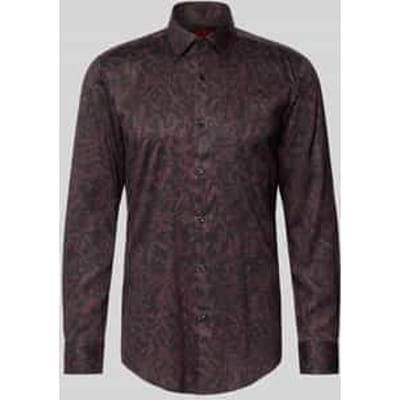 Slim fit zakelijk overhemd van Lyocell Model 'KENNO'