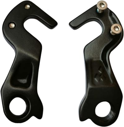 Fietsschakeloog Achter - Ophangoog Fiets - Fiets Reparatie - Aluminiumlegering Materiaal - 17 Gram - Zwart
