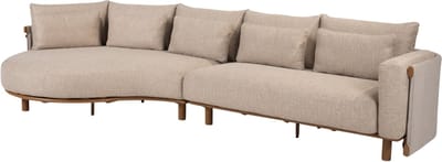 Safina modulaire chaise longue loungeset 2 delig amber 4 Seasons Outdoor