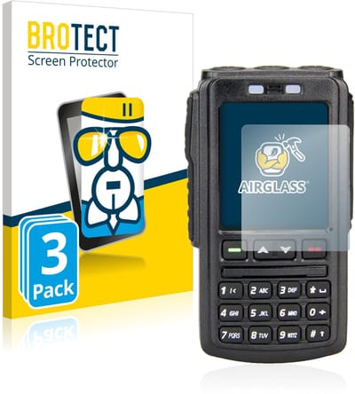 Screenprotector 3 Stuks voor AnyTone BT-01 Beschermglas transparant