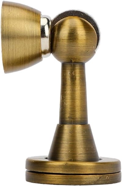 Magnetische Deurstopper - Deuropvanger Houder - Deur Open Houden - Verborgen Schroefgat - 2 Stuks - Brons
