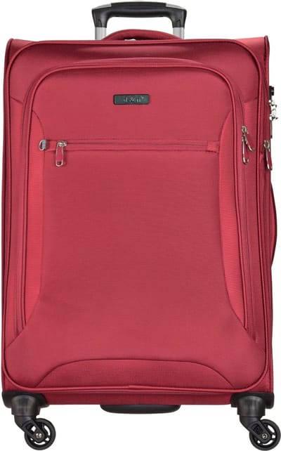 d & n Travel Line 6400 4-wielige trolley 78 cm - Zachte bagage - TSA slot - bordeaux
