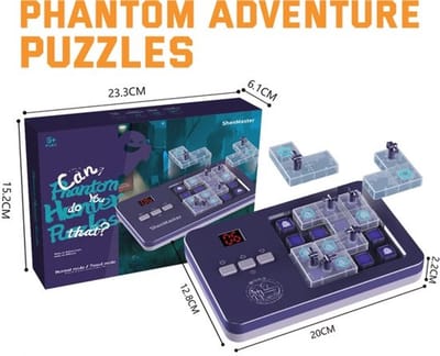Breinbreker - electroniscche puzzel Geestenjacht - Edeucatief spel met spoken - SmartGames Tetris