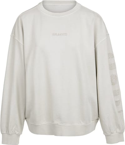 Brunotti - Esseries - Sweater Feather Grey - Dames - 100% Katoen - S