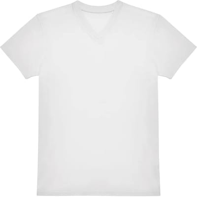 T-shirt met V-hals B&C 150
