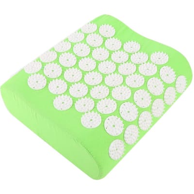 Acupunctuur Massagekussen Stressverlichting Acupressuur Massage Rugkussen (Fruitgroen) white