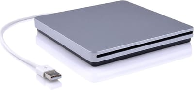 DVD speler laptop - DVD speler portable - 440 gram - Zilver