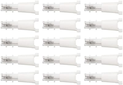 Dailygoods - Neushaar Vervangingskoppen - Universeel - 20 Stuks - Voor Elektrische Haar Trimmers - Lange levensduur - Stalen messen - Geschikt voor al