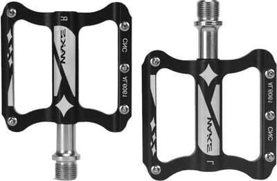 Mountainbike Pedalen 9/16 "Aluminium Anti-Slip Duurzaam Verzegelde Lager As - Waterdicht Stofdicht - Breed Platform Pedalen - Mountainbike BMX MTB Road Fiets 2 Stks