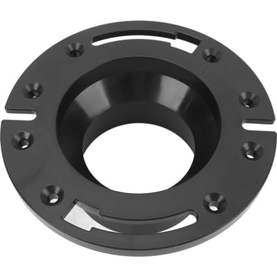 3 Inch RV Toilet Flens Afdichtingsset 385345892 RV Toilet Afdichting en Sokkel Toiletflens voor RV 300 310 320 Toiletten Zwart black